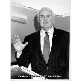Former Prime Minister Gough Whitlam