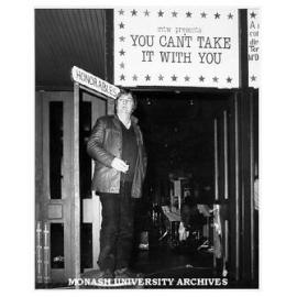 Barry Dickins launching Monash Festival of Theatre