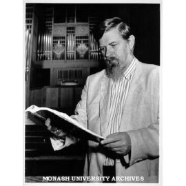 Organist Harald Vogel