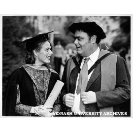 Professor Ron Keightley and daughter Anamaria