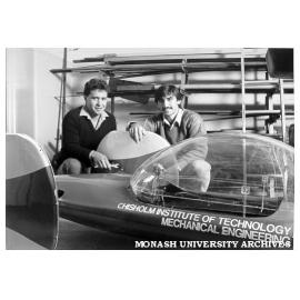 Chisholm 80 one of two Chisholm entries in Shell Mileage Marathon with Mechanical Engineering students Mr Dominique Adrien and Mr Dennis Stathos