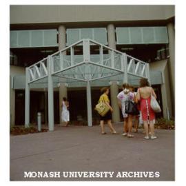 Front entrance of Nursing building
