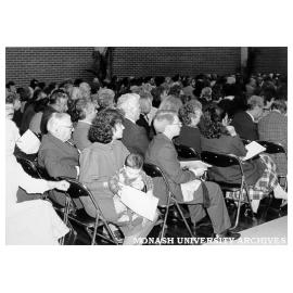 Chisholm conferring ceremony audience