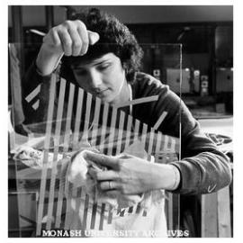 Ceramics student Anita Burum