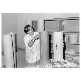 Ceramics student Nicki Hateley