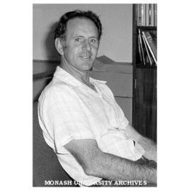 Telecom Australia technician Rex Davies