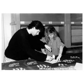 Open Day demonstration, School of Art and Design