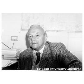 East German educationalist, Professor Horst Mohle