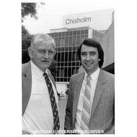 Director Dr Geoff Vaughan (left) and President of Council Mr Paul Ramler