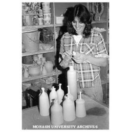 Art and design student Marilyn Farrington