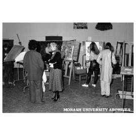 Open Day visitors to Fine Arts