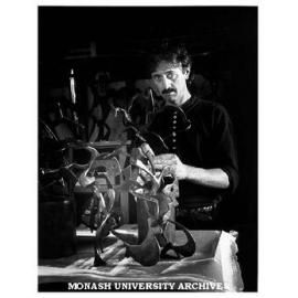 Sculptor and lecturer in Visual Arts, Dan Wollmering