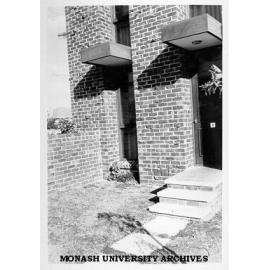 University owned flats in Clayton Road, entrance to Flat 1