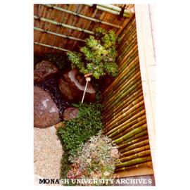 Stone water basin, Japanese Garden
