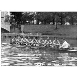 First Intervarsity eight Rowing team