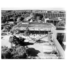 Construction of Microbiology building