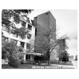 Main entrance, Education building