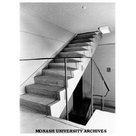 Stairwell, third floor Education building
