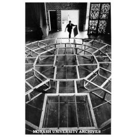 Leonard French in Heathcote studio