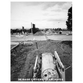 Construction of sewerage and water connections for Sports pavilions
