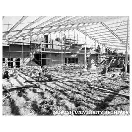 Construction of swimming pool complex