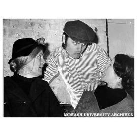 Scene from 'The Daugher-In-Law'. From left: Marion Heathfield as Mrs Purdy, Gary Gray as Joe Gascoigne and Terri Aldred as Mrs Gascoigne