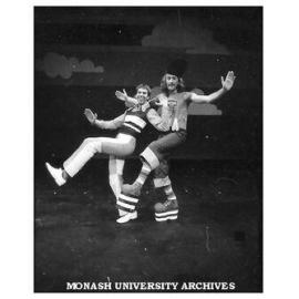 Scene from 'Giant John'. Franciscus Henri (right) as Giant John