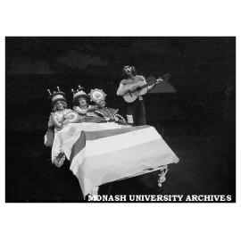 Scene from 'Giant John', Franciscus Henri (far right) as Giant John