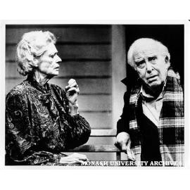 Mary Ward (left) and Brian James in 'Alive and Kicking' as Louise and Stan