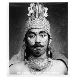 Hari Sulistyono as Rahwana in 'The Ramayana in Java'