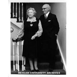 Dr Louis Matheson and wife Audrey