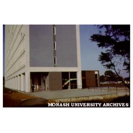 Humanities building, ground floor viewed from west