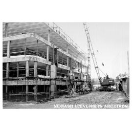 Law building under construction