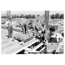 Education building under construction