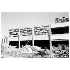 Union building eastern extension under construction