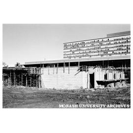 Union building northern extension under construction