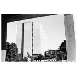 Physiology building from Menzies building walkway