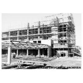 Mathematics building under construction