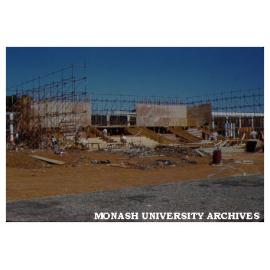 Chemistry building under construction