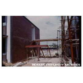 Physics building under construction