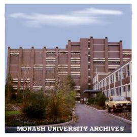 Biology building with Senior Zoology at right