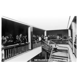 Student protestors in University Offices