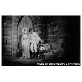 Beverley Gardiner and Alan Burrows in 'Rumpelstiltskin' as Gretchen and the Prince