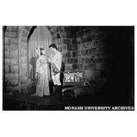 Beverley Gardiner and Alan Burrows in 'Rumpelstiltskin' as Gretchen and the Prince