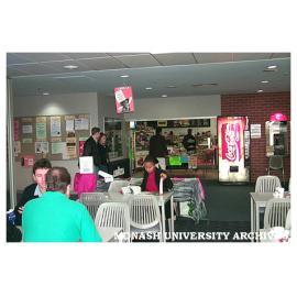 Caulfield campus Tower Block cafeteria