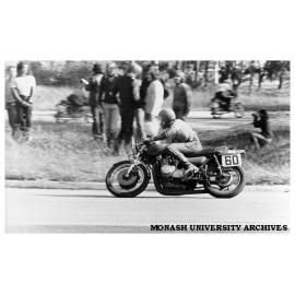 Sporting Motorcycle Club member Ken Wooton