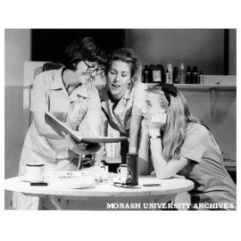 Toni Scanlan (left), Felicity Soper and Sarah Wynter in 'Lipstick Dreams'