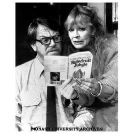 Scene from 'Educating Rita'. Peter Adams (left) as Frank and Katy Manning as Rita