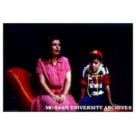 Gina Riley and Michael Hamilton in 'Falsettos' as Trina and Jason