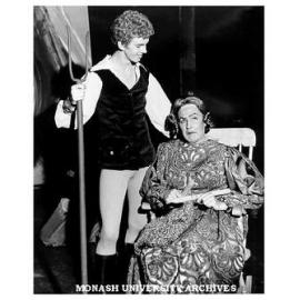 Steve McLardie and Roger Myers in 'Jack and the Beanstalk'